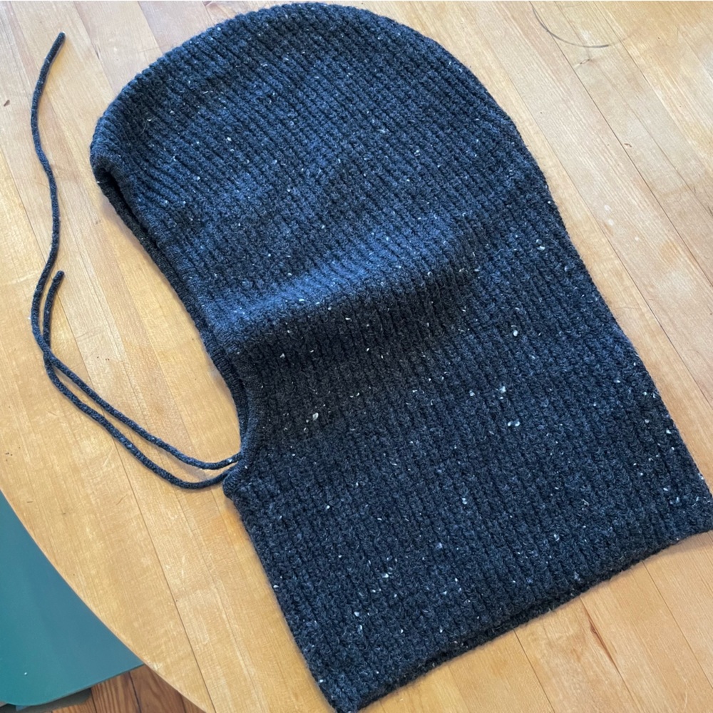 Knit hood